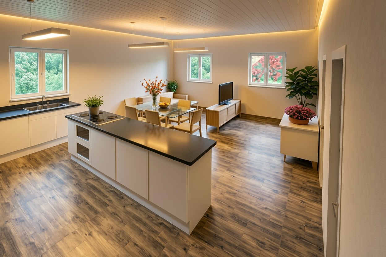 Interior chalet
